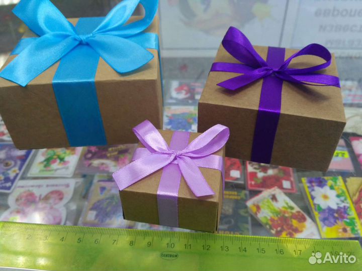 Коробка подарочная с наполнителем