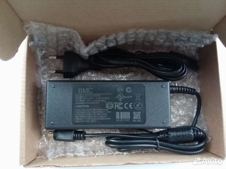 Блок питания 24V 2.5A MDA60-220S24 для cpap, bipap