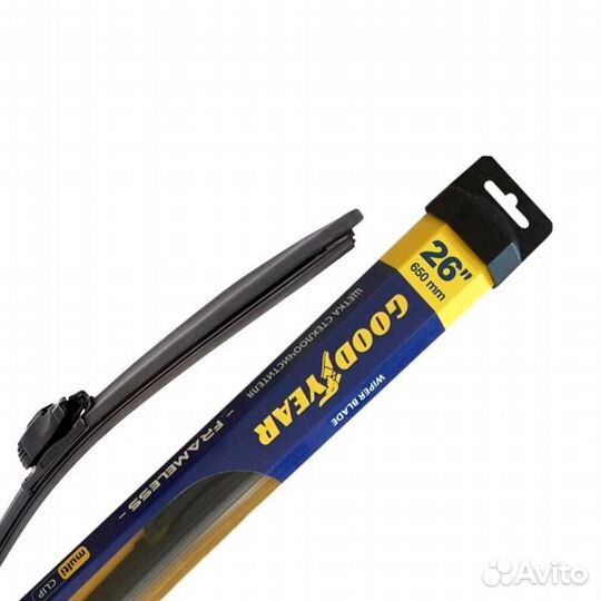 Щетка стеклоочистителя бескаркасная 650мм