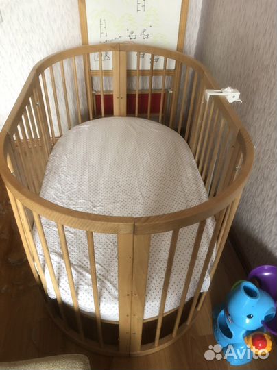 Кровать детская круглая овальная