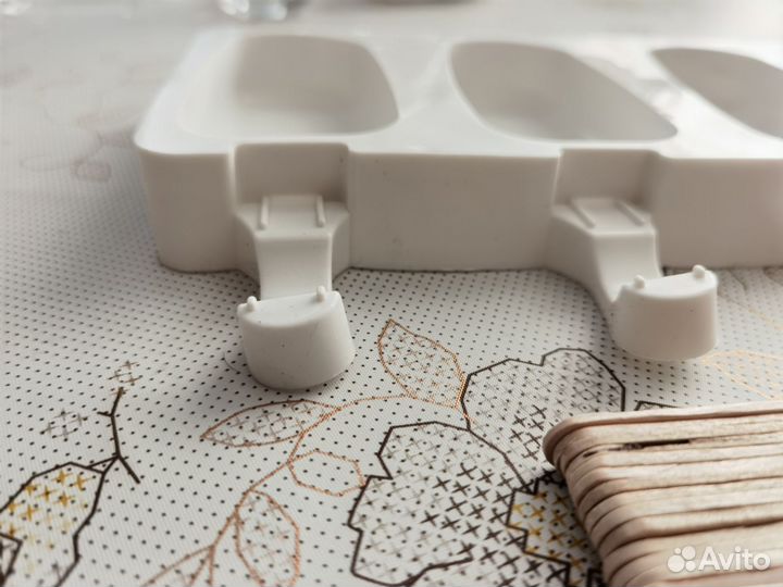 Форма для мороженого и десертов силиконовая