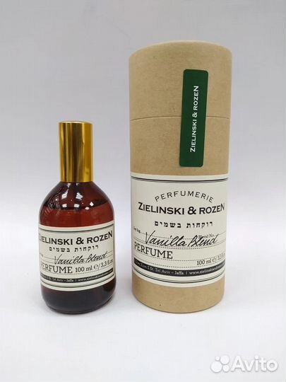 Духи zelenski rozen ваниль