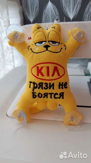 Кот Саймона в авто