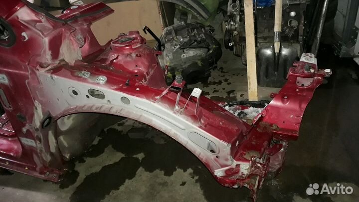 Передний правый лонжерон на Опель Астра J