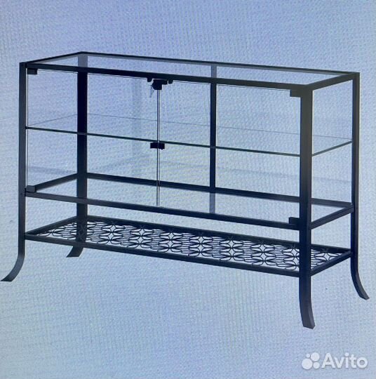 Шкаф-витрина Икея