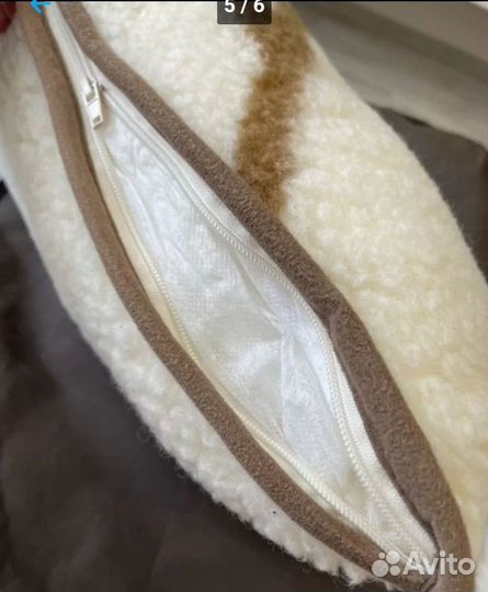 Комплект одеяло и подушки натуральная шерсть