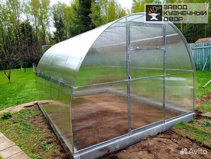 Теплица из поликарбоната 3х6 м