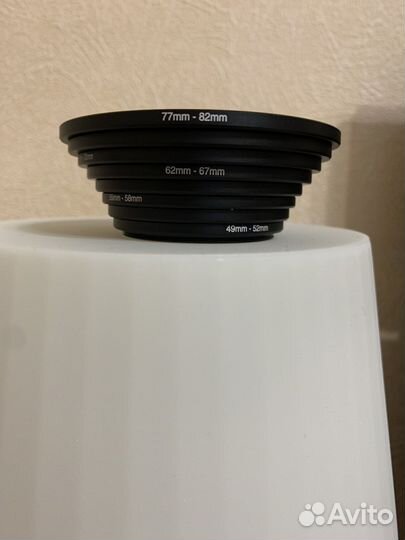 Кольца переходники для фотофильтров