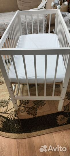 Детская кроватка приставная