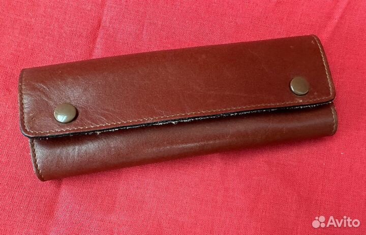 Ключница натуральная кожа Petek 1855 винтаж