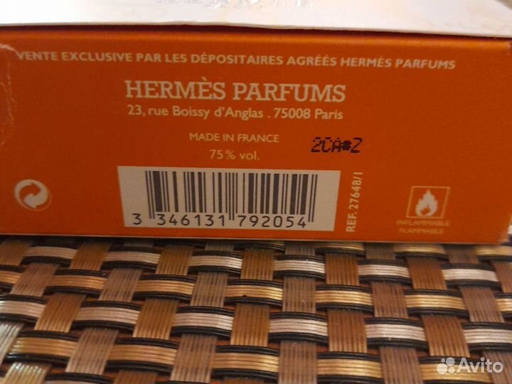 Парфюм.Оригинал.hermes