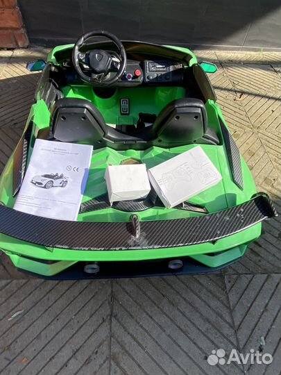 Детский электромобиль lamborghini