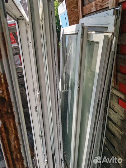 Окна пластиковые бу и балконные двери