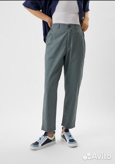 Брюки льняные Uniqlo xl