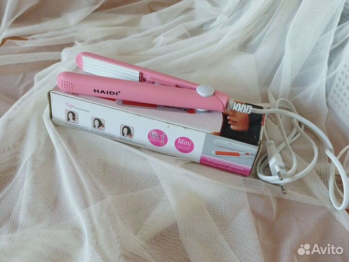 Мини плойка-гофре для волос