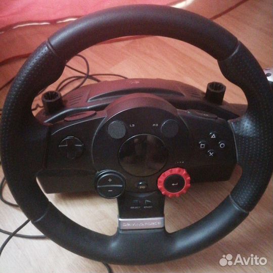 Игровой руль logitech driving force gt