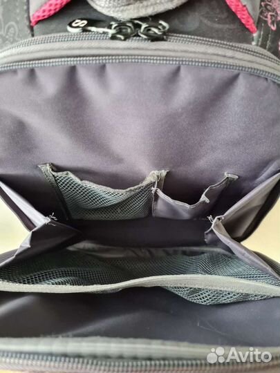 Портфель школьный для девочки чёрный