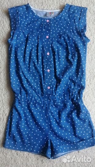 Комбинезон J-kids, джинс легкий, на рост 98-116см