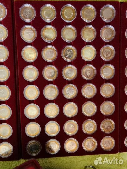 Полная коллекция биметалла UNC