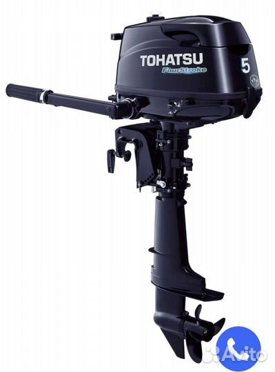 Мотор Tohatsu 5 л. с. 4 такта