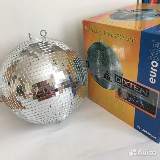 Диско-шар зеркальный 30см