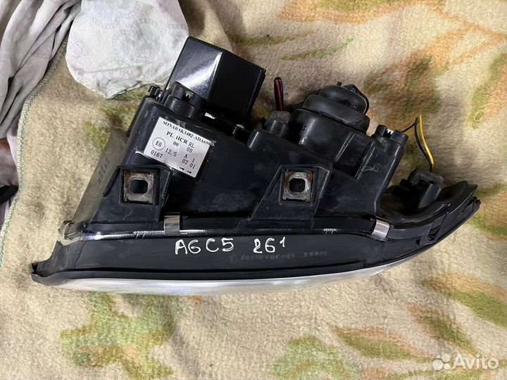 Фары ауди а 6 ц c 5 дорестайлинг тюнинг с дхо