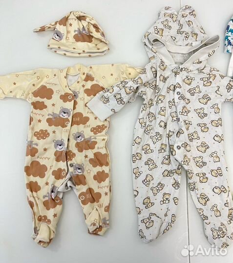 Вещи с рождения до 4 месяцев