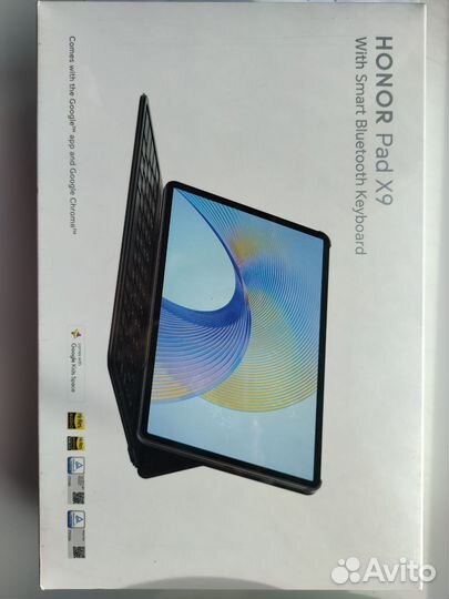 Планшет honor Pad X9 4/128GB LTE Gray +клавиатура
