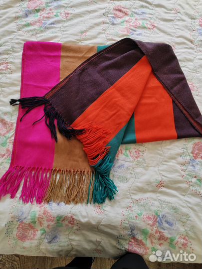 Палантин женский теплый