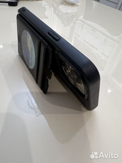 Чехол на iPhone 13 pro кожаный