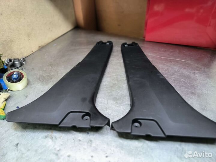 Рено duster 2 обшивка центральной стойки левая 20