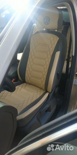 Автомобильные чехлы из экокожи 