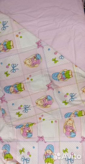 Бортики и постельное белье в кроватку