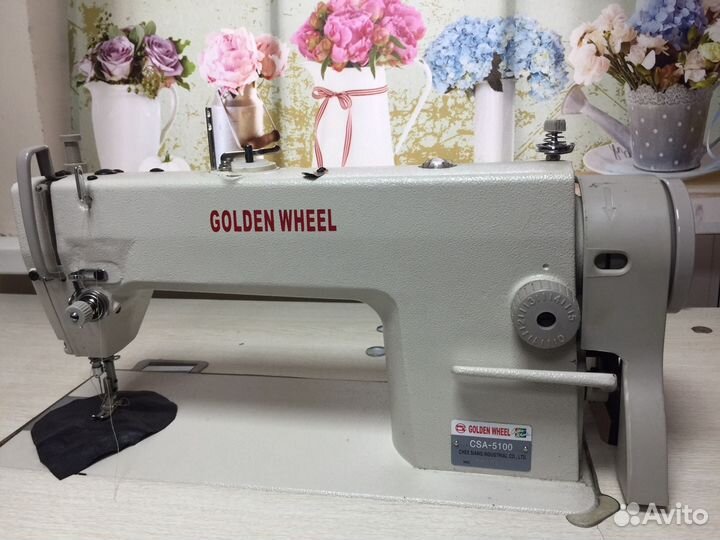 Прямострочка полный комплект golden wheel CSA-5100