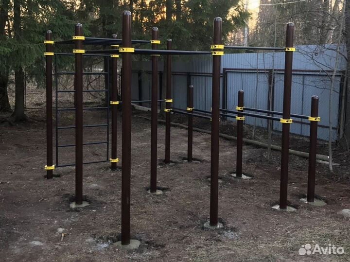 Комплекс для занятий Воркаут Pioner A16698