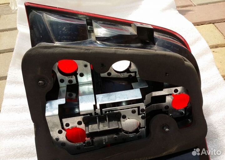 Фонарь задний Мерседес ML 164 до рестайлинг