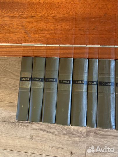 Собрание сочинений Э. Золя (25 томов)