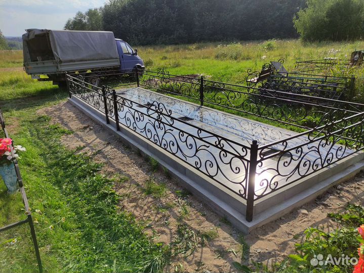 Благоустройство захоронений. Памятники