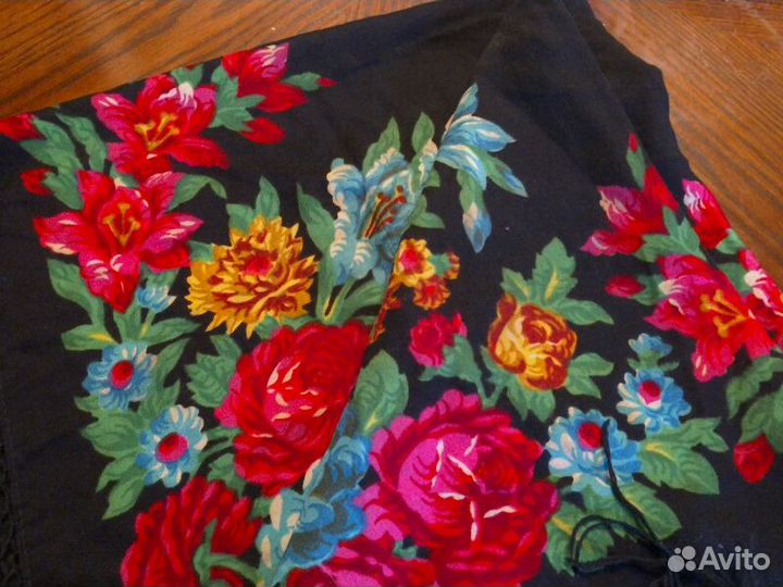 Платки павловопосадские СССР винтаж