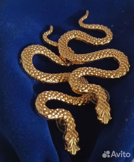 Серьги змеи