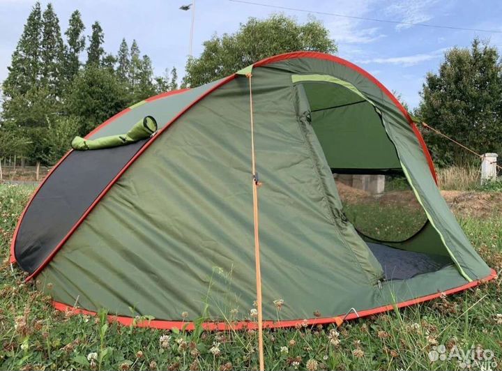 Автоматическая 4-местная палатка mircamping 950-4