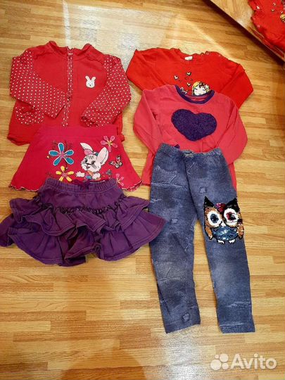 Детские вещи пакетом для девочек 92-98