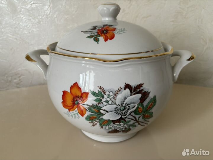 Фарфоровая посуда СССР лфз Чайка
