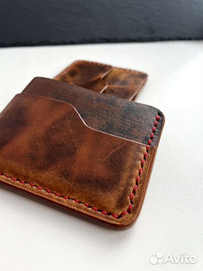 Картхолдер из натуральной кожи