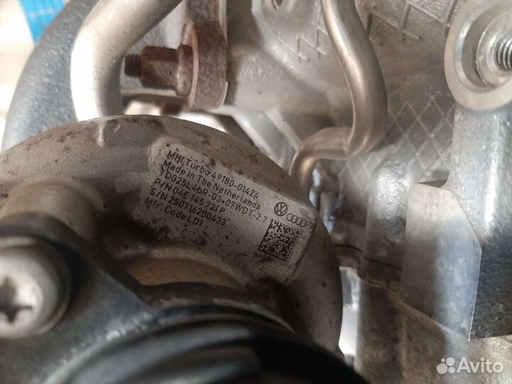 Турбина 04E145721P VW, skoda 1.4 бензин