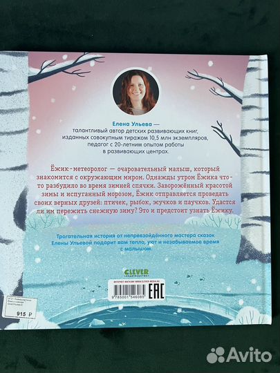 Ёжик и снежная зима