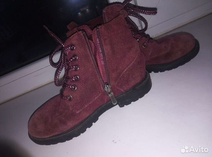 Ботинки весна осень для девочки. 30р