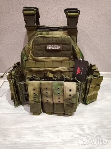 Боевая разгрузка плитник с подсумками быстросъем