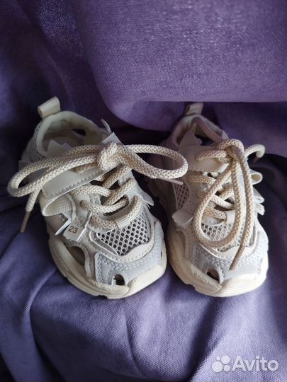 3 пары обуви для девочки 20-21 бу