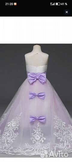 Шикарное вечернее платье 40 42